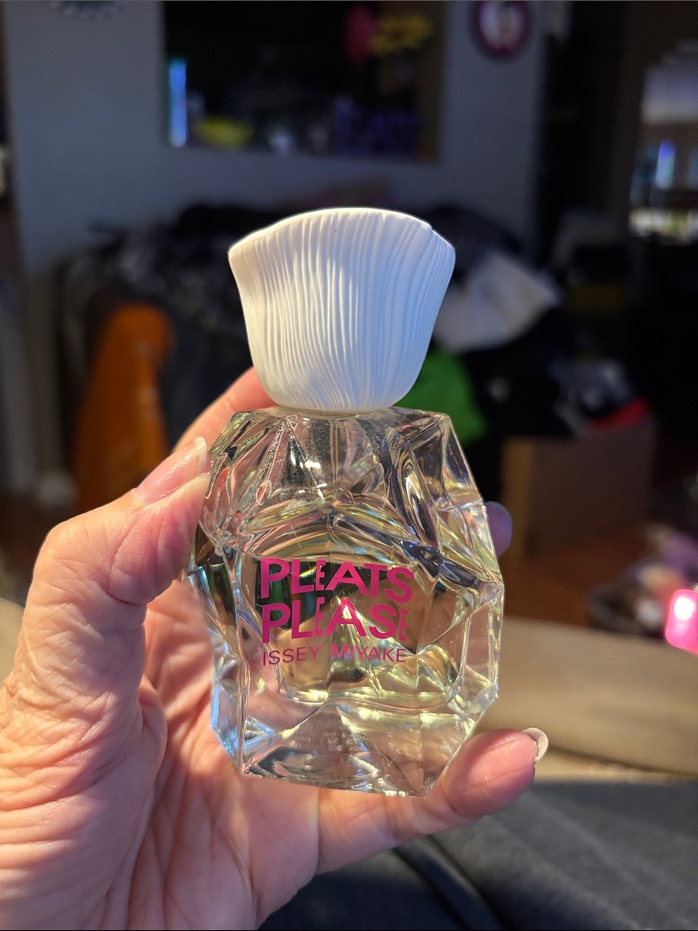 Pleats Please 50ml EDT Spray by Issey Miyake. Check level. Gorgeous!